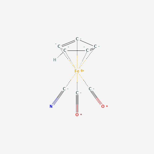 Molecular Structure of 12152-37-3 (Carbon monoxide;cyclopenta-1,3-diene;iron(6+);cyanide)