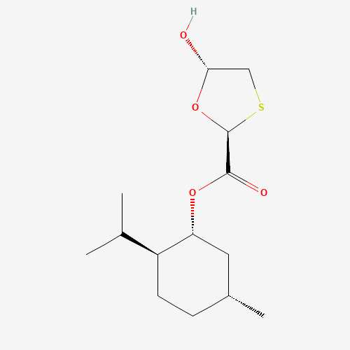 (2S,5S)-(1R,2S,5R)-2-isopropyl-5-methylcyclohexyl 5-hydroxy-1,3-oxathiolane-2-carboxylate