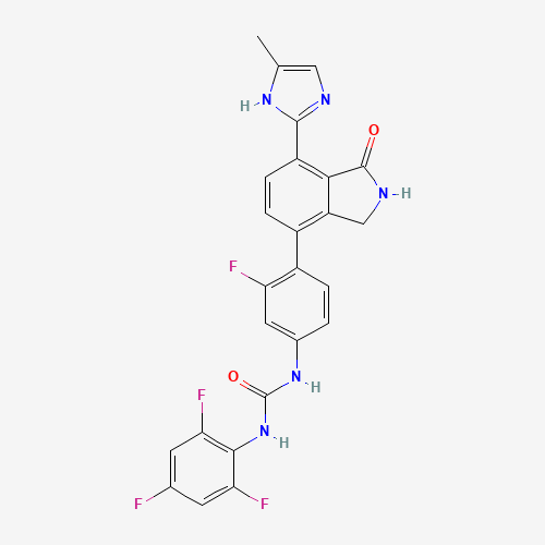 Molecular Structure of 1616428-23-9 (Luxeptinib)