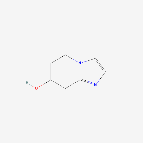 Molecular Structure of 1785629-71-1 (5,6,7,8-Tetrahydroimidazo[1,2-a]pyridin-7-ol)