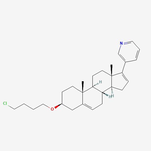 3-[(3S,8R,9S,10R,13S,14S)-3-(4-chlorobutoxy)-10,13-dimethyl-2,3,4,7,8,9,11,12,14,15-decahydro-1H-cyclopenta[a]phenanthren-17-yl]pyridine(2484719-17-5)