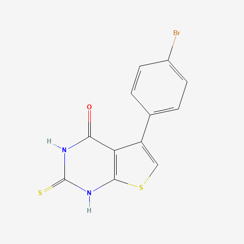 5-(4-bromophenyl)-2-sulfanylthieno[2,3-d]pyrimidin-4-ol