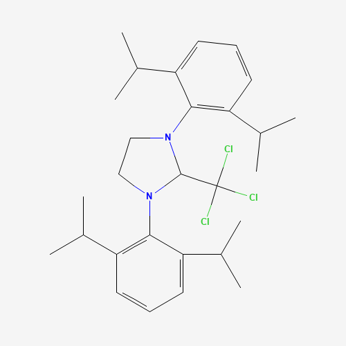 1,3-Bis[2,6-bis(1-methylethyl)phenyl]-2-(trichloromethyl)-imidazolidine(465543-05-9)