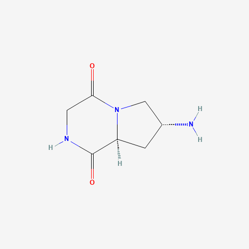 (7R,8aS)-7-aminohexahydropyrrolo[1,2-a]pyrazine-1,4-dione(SALTDATA: HCl)