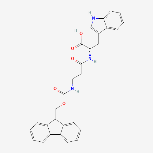 Molecular Structure of 1998701-30-6 (Fmoc-beta-Ala-Trp-OH)