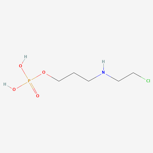3-((2-Chloroethyl)amino)propyl dihydrogen phosphate