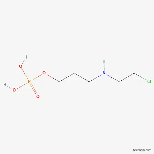 Molecular Structure of 22608-58-8 (3-((2-Chloroethyl)amino)propyl dihydrogen phosphate)