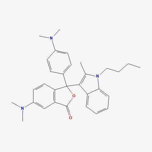 3-(1(3H)-Isobenzofuranone, 3-(1-Butyl-2-Methyl-1H-Indol-3-YL)-6-(DiMethylaMino)-3-[4-(DiMethylaMino) Phenyl]
