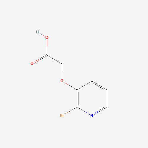 Molecular Structure of 118650-04-7 (2-((2-Bromopyridin-3-yl)oxy)acetic acid)