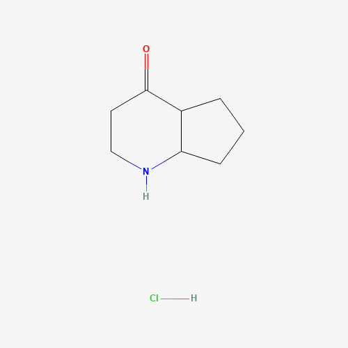 Hexahydro-1H-cyclopenta[b]pyridin-4(4aH)-one hydrochloride