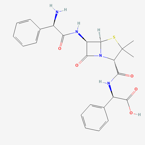 Molecular Structure of 1207726-28-0 (Ampicillinyl-D-phenylglycine)