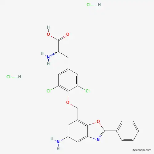 Molecular Structure of 1597402-27-1 (JPH203 Dihydrochloride)