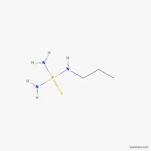 Molecular Structure of 916809-14-8 (N-Propylphosphorothioic triamide)