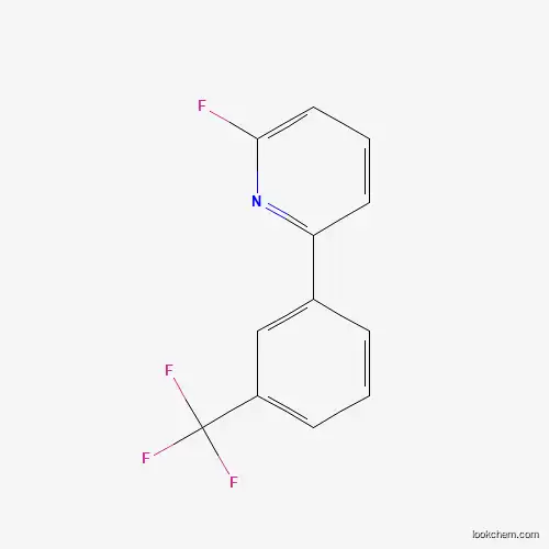 Molecular Structure of 180606-19-3 (2-Fluoro-6-(3-(trifluoromethyl)phenyl)pyridine)