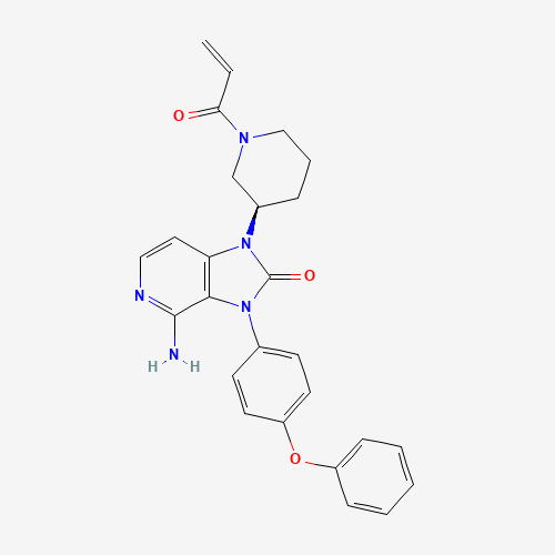 Molecular Structure of 1971920-73-6 (Tolebrutinib)