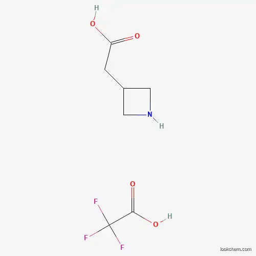 2-(azetidin-3-yl)acetic acid; trifluoroacetic acid