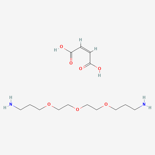 3,3-[Oxybis(2,1-ethanediyloxy)]bis-1-propanamine (2Z)-2-butenedioate (1:2)