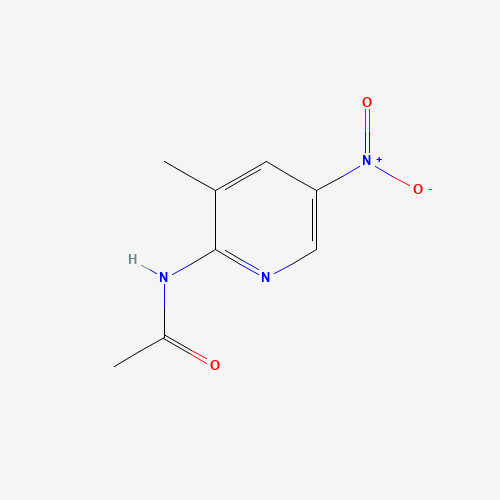 Molecular Structure of 194723-21-2 (N-(3-methyl-5-nitropyridin-2-yl)acetamide)
