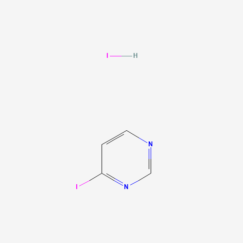 Molecular Structure of 1965309-31-2 (4-Iodo-pyrimidine hydriodide)