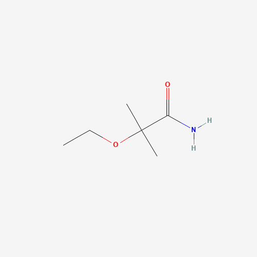 Molecular Structure of 1628184-71-3 (2-Ethoxy-2-methylpropanamide)