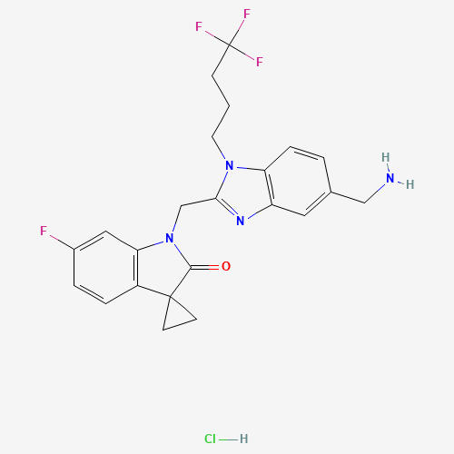 Molecular Structure of 1903763-83-6 (Sisunatovir hydrochloride)