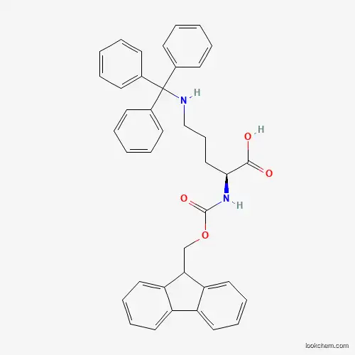 Molecular Structure of 1998701-26-0 (Nalpha-fmoc-ndelta-trityl-l-ornithine)