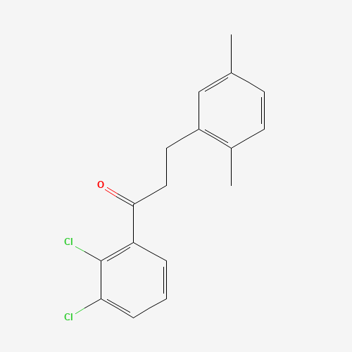 2',3'-DICHLORO-3-(2,5-DIMETHYLPHENYL)PROPIOPHENONE