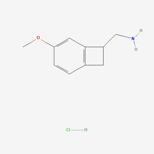 Molecular Structure of 1076-78-4 ((4-Methoxybicyclo[4.2.0]octa-1,3,5-trien-7-yl)methanamine hydrochloride)