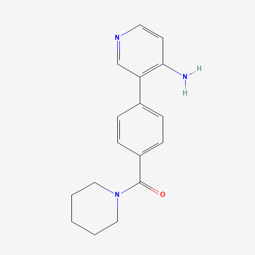 (4-(4-AMinopyridin-3-yl)phenyl)(piperidin-1-yl)Methanone