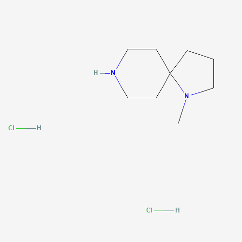 Molecular Structure of 1432679-85-0 (1-Methyl-1,8-diazaspiro[4.5]decane dihydrochloride)