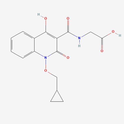 Molecular Structure of 1616690-16-4 (Desidustat)