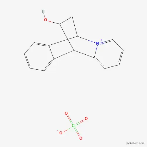Molecular Structure of 32861-29-3 (12-Hydroxy-6,11-dihydro-6,11-ethanopyrido[1,2-b]isoquinolin-5-ium perchlorate)