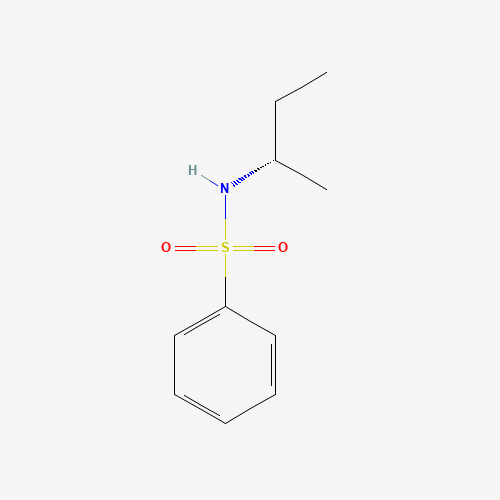 Molecular Structure of 1017238-87-7 (N-[(1S)-1-Methylpropyl]benzenesulfonamide)