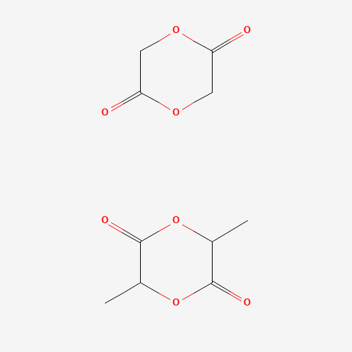 Molecular Structure of 107760-14-5 (3,6-Dimethyl-1,4-dioxane-2,5-dione;1,4-dioxane-2,5-dione)