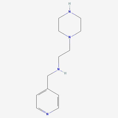 Molecular Structure of 118630-29-8 (2-(1-piperazinyl)-N-(4-pyridinylmethyl)ethanamine)
