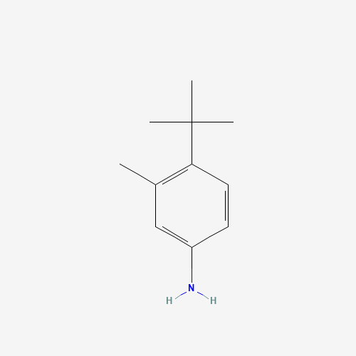 Molecular Structure of 129373-05-3 (Aniline, 4-tert-butyl-3-methyl-)