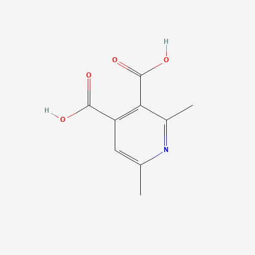 Molecular Structure of 13602-84-1 (2,6-Dimethylpyridine-3,4-dicarboxylic acid)