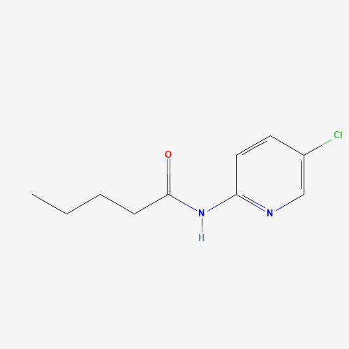 Molecular Structure of 13694-85-4 (N-(5-chloropyridin-2-yl)pentanamide)