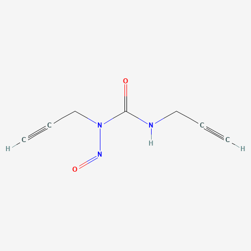 Molecular Structure of 163860-26-2 (1-Nitroso-1,3-bis(prop-2-ynyl)urea)