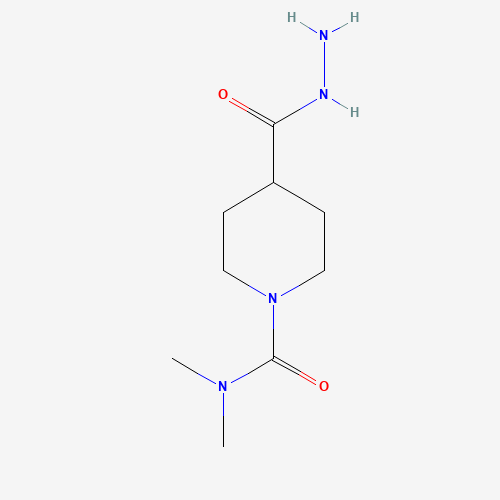 Molecular Structure of 176178-89-5 (4-(hydrazinecarbonyl)-N,N-dimethylpiperidine-1-carboxamide)