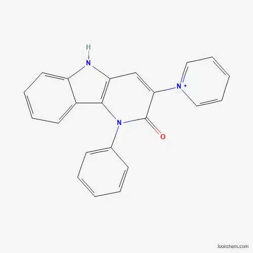 Molecular Structure of 789484-69-1 (1-(2-oxo-1-phenyl-2,5-dihydro-1H-pyrido[3,2-b]indol-3-yl)pyridinium)