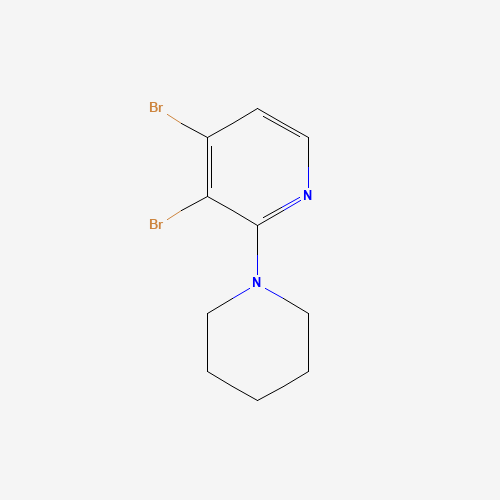 3,4-DIBROMO-2-PIPERIDIN-1-YLPYRIDINE