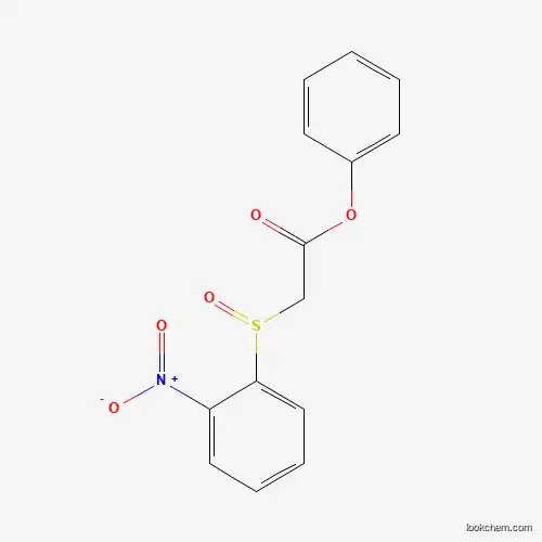 Molecular Structure of 955971-21-8 (Phenyl 2-[(2-nitrophenyl)sulfinyl]acetate)