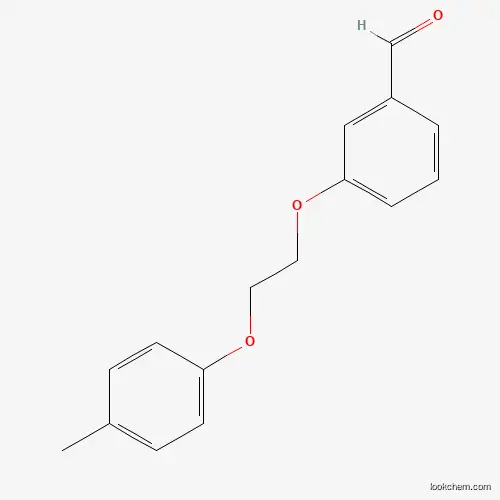 Molecular Structure of 299932-97-1 (3-[2-(4-Methylphenoxy)ethoxy]benzaldehyde)