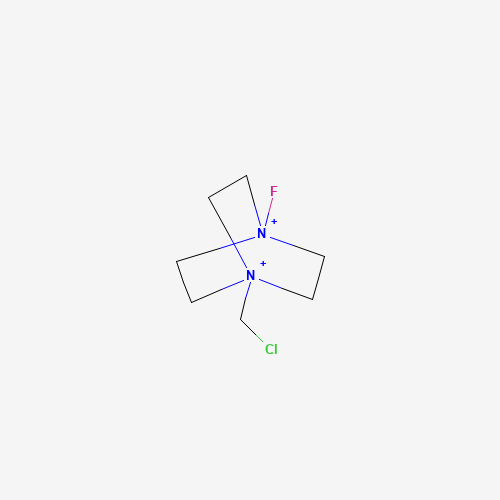 Molecular Structure of 140681-54-5 (1-(Chloromethyl)-4-fluoro-1,4-diazoniabicyclo[2.2.2]octane)