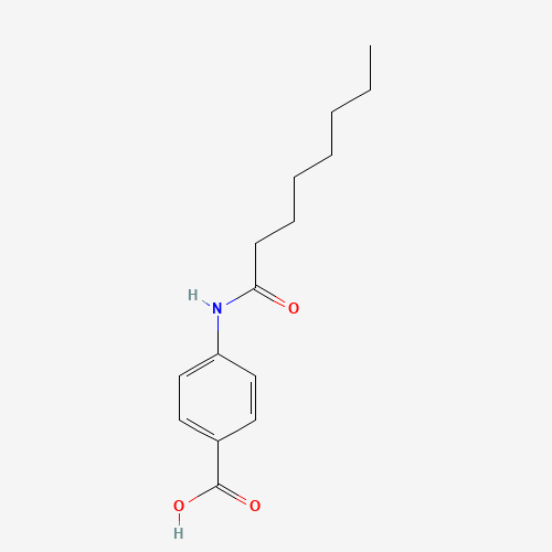 Molecular Structure of 154978-54-8 (4-(Octanoylamino)benzoic acid)