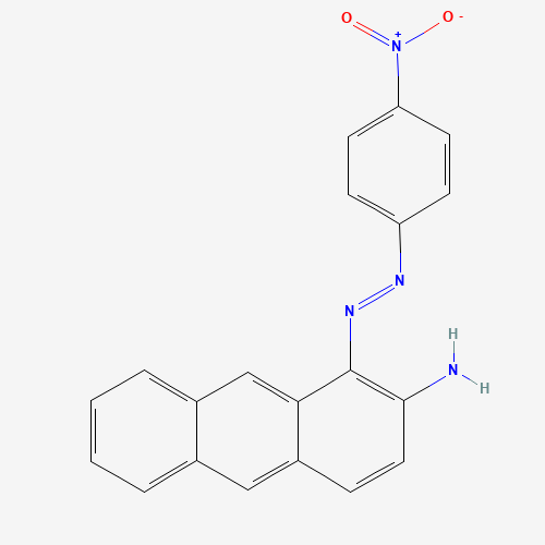 Molecular Structure of 194799-33-2 (2-Amino-1-(4-nitrophenylazo)anthracene)