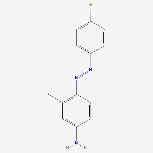 Molecular Structure of 195451-69-5 (4-[(4-Bromophenyl)diazenyl]-3-methylaniline)