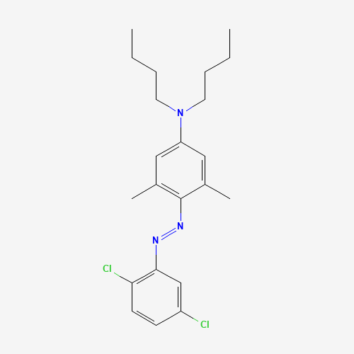Molecular Structure of 198066-50-1 (N,N-dibutyl-4-[(2,5-dichlorophenyl)diazenyl]-3,5-dimethylaniline)