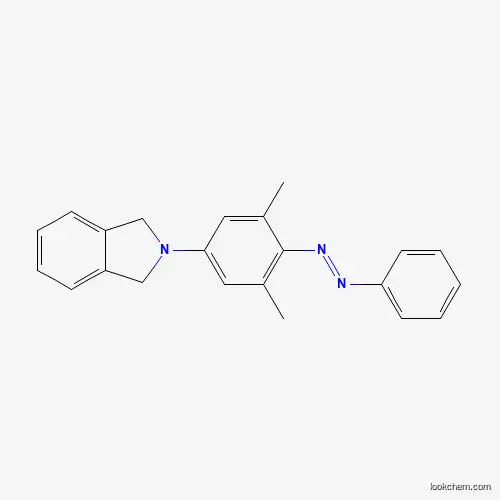 Molecular Structure of 198283-49-7 (2-(3,5-Dimethyl-4-(phenylazo)phenyl)isoindoline)